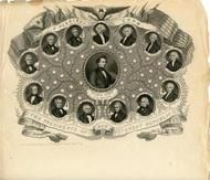 04x069.13 - Presidents of our Great Republic 1853 to 1860 Uncolored